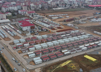 Afşin’de Konteyner Kentler Depremzedelere Yuva Oldu