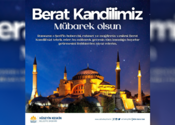 Başkan Keskin’den Berat Kandili Mesajı