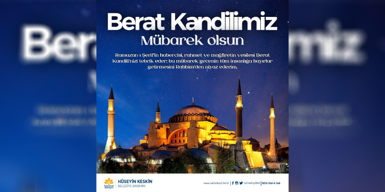 Başkan Keskin’den Berat Kandili Mesajı