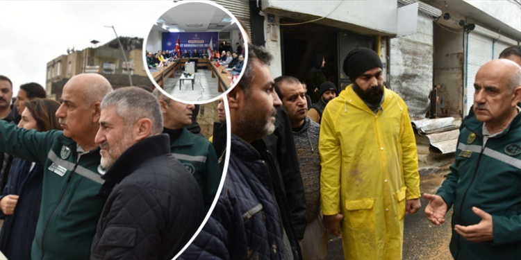 Bakan Kirişçi: “Hasar Tespit Çalışmaları Sürüyor”