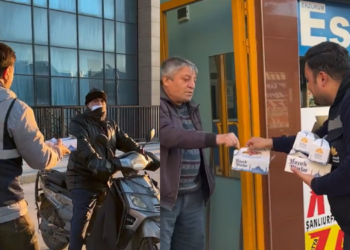 Sultanbeyli’de Yolda Olanlara İftarlık Dağıtıldı