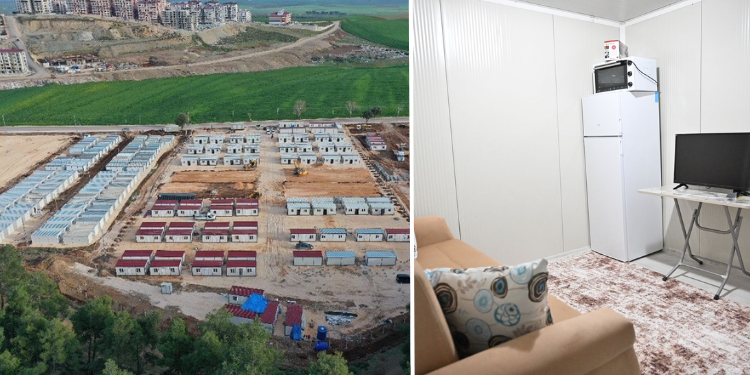 Kırıkhan’da Konteyner Kent Kuruldu