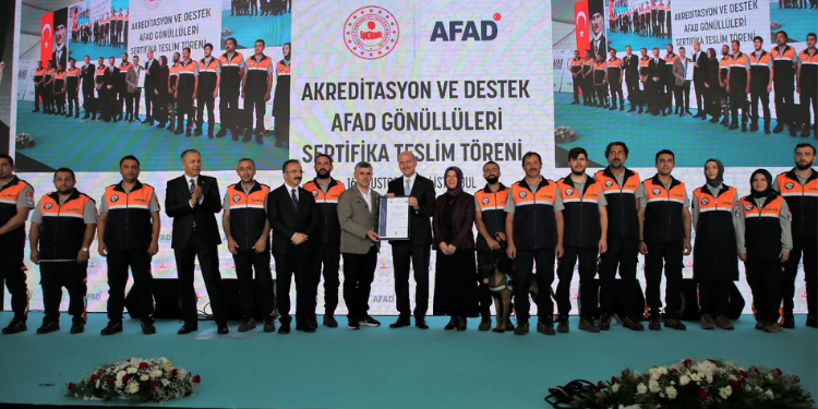 Depremzedelere Yardım Eli Uzatan SAKUT, Akreditasyon Belgesi Aldı