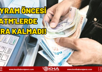 Bayram Öncesi ATM’lerde Para Kalmadı