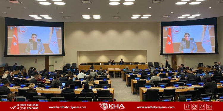 Bakan Yanık, BM Yaşlanma Açık-Uçlu Çalışma Oturumun’a Katıldı