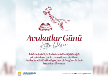 BAŞKAN KESKİN, AVUKATLAR GÜNÜ’NÜ KUTLADI