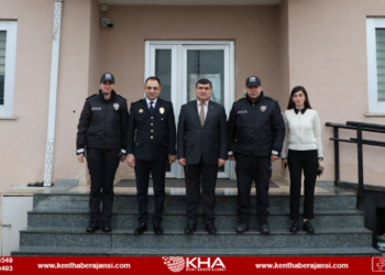 Kaymakam Şahin’den, “Polis Haftası” Ziyareti