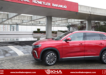 Yerli Otomobil Togg Makam Aracı Olarak Yollarda