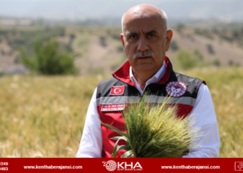 BAKAN KİRİŞCİ 21 MİLYON TON BUĞDAY REKOLTESİ BEKLENDİĞİNİ AÇIKLADI