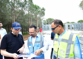 Belediye Başkanı Ahmet Cin yatırımları yerinde inceledi