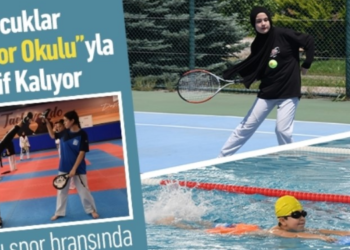 Çocuklar “Yaz Spor Okulu”yla Aktif Kalıyor