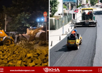 Sultanbeyli’de asfaltlama çalışmaları sürüyor