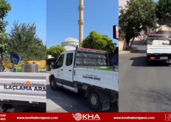 SULTANBEYLİ’DE İLAÇLAMA ÇALIŞMALARI SÜRÜYOR