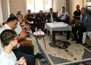 Başkan Keskin’den Şehit P. Uzman Çavuş Ali Demir’in Babaocağına Taziye Ziyareti