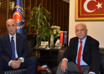 Perinçek’ten Türk-İş’e kutlama mesajı