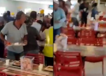 Yemek yemek için bir araya geldiler, birbirlerini yediler