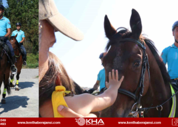 Zonguldak’ta Atlı Jandarma Timi Huzur ve Güveni Sağlıyor