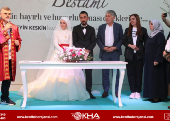 Sultanbeyli Belediyesi’nin Kurduğu Konteyner Kentte Dünyaevine Girdiler