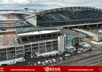 Moskova’daki havalimanında trafik durdu!