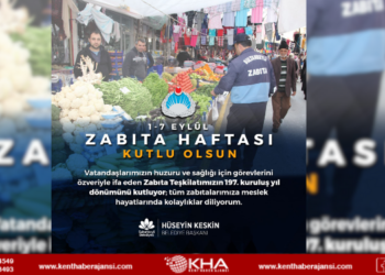 Başkan Keskin’den Zabıta Haftası Mesajı