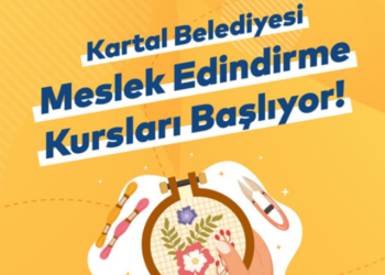 KARTAL BELEDİYESİ MESLEK EDİNDİRME KURSLARI BAŞLIYOR