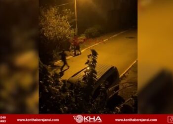 Sultanbeyli’de Eve Giren Hırsızın Suçüstü Yakalandığı Anlar Kamerada!