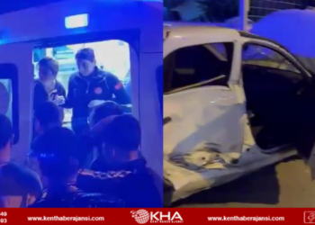 Sultanbeyli’de İki Araç Kafa Kafaya Çarpıştı: 1’i Ağır 4 Yaralı