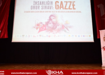 SANCAKTEPE RECEP TAYYİP ERDOĞAN KONGRE MERKEZİ SANCAKTEPE SAHNESİ’NİN KOLTUKLARI GAZZE’DE KATLEDİLEN ÇOCUKLARA AYRILDI