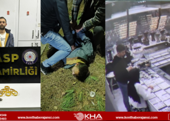 Maskeli hırsız kuyumcuyu soydu!