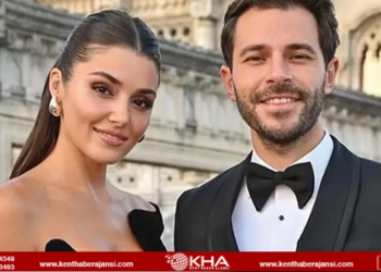 Hande Erçel ile Hakan Sabancı birinci yıllarını kutladı!