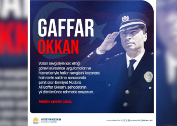 Başkan Keskin, Gaffar Okkan’ı andı