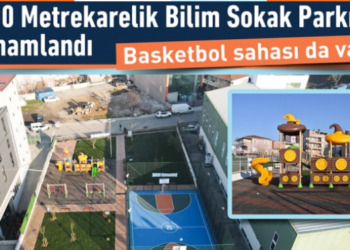 Pendik Belediyesi Sanayi Mahallesi Bilim Sokak Parkı’nı tamamladı.