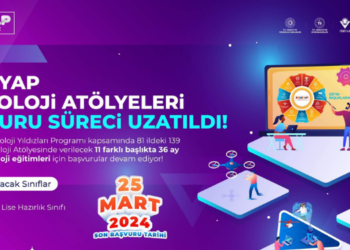 Deneyap Teknoloji Atölyesi’ne başvurular uzatıldı!