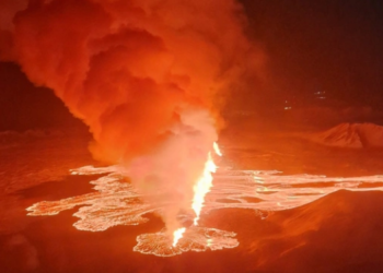 Fagradalsfjall yanardağı 3 kez patladı