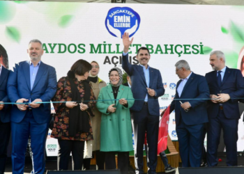 AYDOS MİLLET BAHÇESİ HİZMETE AÇILDI.