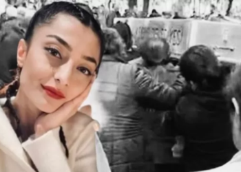 Mervegül’ün tabutunu kadınlar taşıdı!