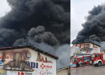 Ankara’da depoda korkutan yangın!