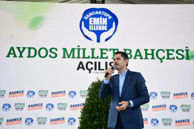 AYDOS MİLLET BAHÇESİ HİZMETE AÇILDI!