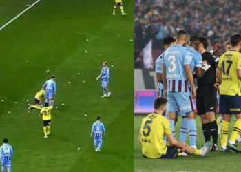 Trabzonspor- Fenerbahçe maçı olaylı geçti!
