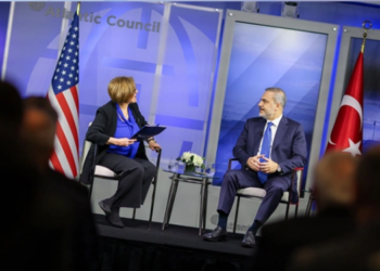 Hakan Fidan Atlantik Konseyi’nde konuştu