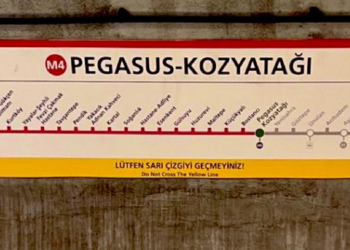 Pegasus metro durağına kendi adını verdi!