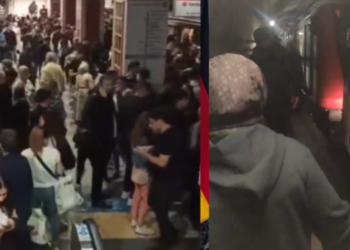 Metro arızalandı, seferler aksadı!