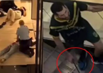 Alışveriş merkezinde saldırı! Korku dolu anlar…