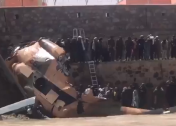 Askeri helikopter düştü!