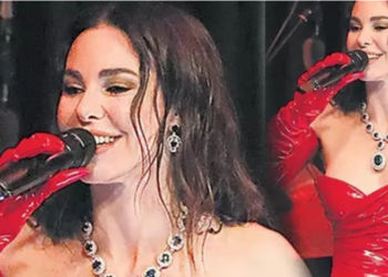 Defne Samyeli’nin gerdanlığı göz kamaştırdı!