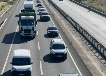 İstanbul-Tekirdağ kara yolunda bayram trafiği!