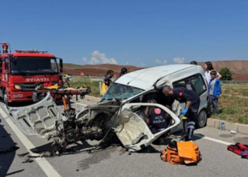 Çorum’da feci kaza: 7 yaralı