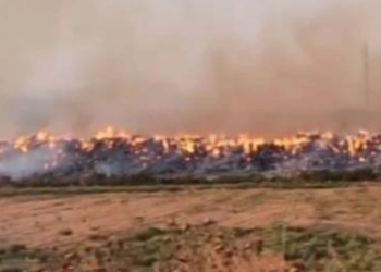 Kağıt fabrikası yangınına müdahale sürüyor