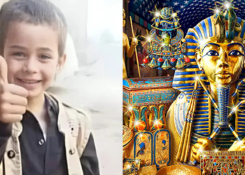 Antik Mısır defineleri için 8 yaşındaki çocuğu katlettiler!