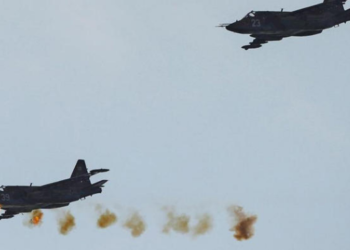 Rusya’ya ait ‘Su-25’ tipi savaş uçağını vuruldu!